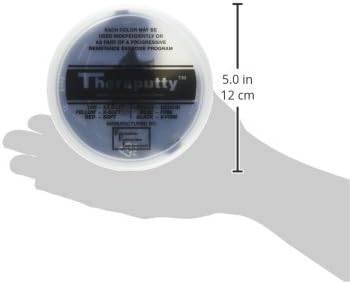 CanDo TheraPutty Standard Hand Exercise Putty For Rehabilitation, Exercises, Hand Therapy, and Occupational Therapy. Use To Strengthen Hand Muscles, Improve Fine Motor Skills, And Decrease Stress
