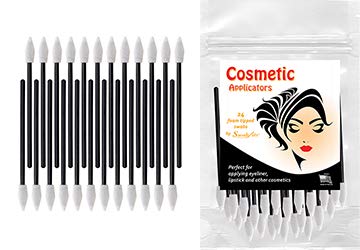 Swab-its® Made in the USA 24-piece Package of Cosmetic Applicators' & Foam Swabs: 87-7901
