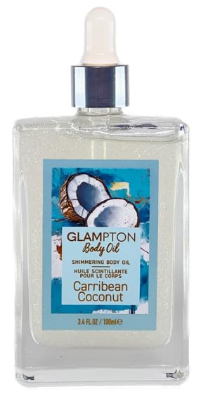 Caribbean Coconut Shimmering Body Oil, 3.4 Fl Oz