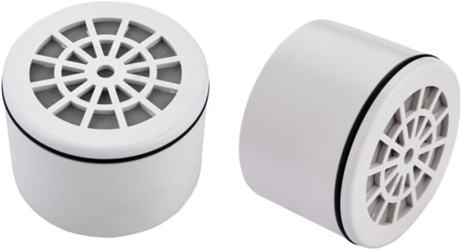 Shower Filter Replacement Cartridge - High Output, 100% KDF-55, Removes Chlorine & Contaminants, Softens & Purifies Hard Water, Improves Skin & Hair, Easy Installation, Hot or Cold Water