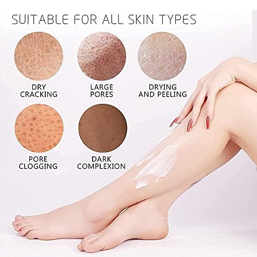 Pedicure Kit Foot Soak Set: Bubble Salt, Sugar Scrub, Massage Mask, Massage Lotion in a Box, 4 Step Foot Spa Kit for Dry Feet,Tired Feet(3 Set Mango)