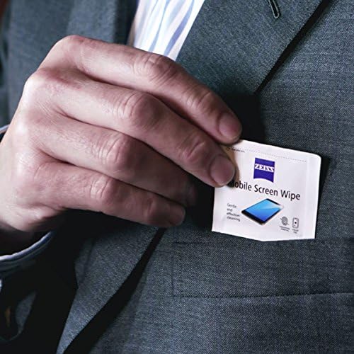 ZEISS Pre-Moistened Wipes, Screen Cleaner, 120 Count