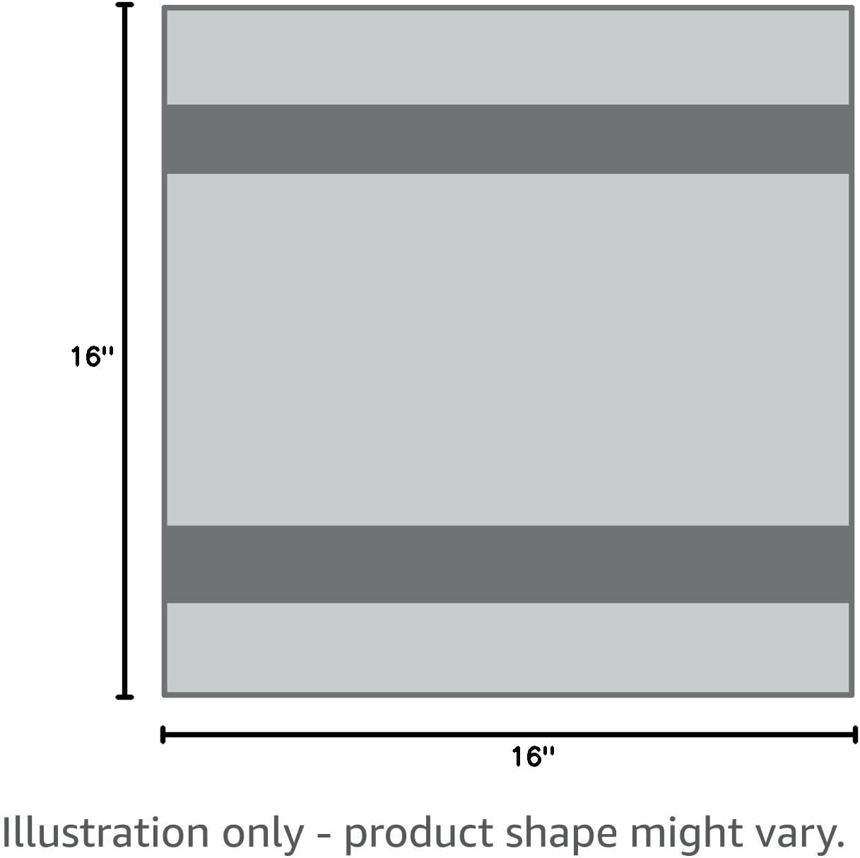 OptiPlus 16" x 16" Microfiber Terry Towels Treated with Silvadur 930 Antimicrobial - Red