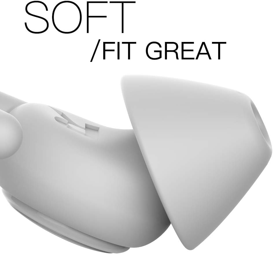 Ear Plugs for Sleeping, Noise Reduction Reusable Earplugs for Sleep, Hearing Protection Soft Comfy Silicone Ear Plugs for Concerts, Focus, Travel, Work, 33dB Noise Cancelling (BLACKGREY5)