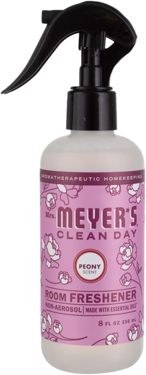 MRS. MEYER'S CLEAN DAY 1004249 8 oz Peony Scent Air Freshener Spray Liquid44; Pack of 66