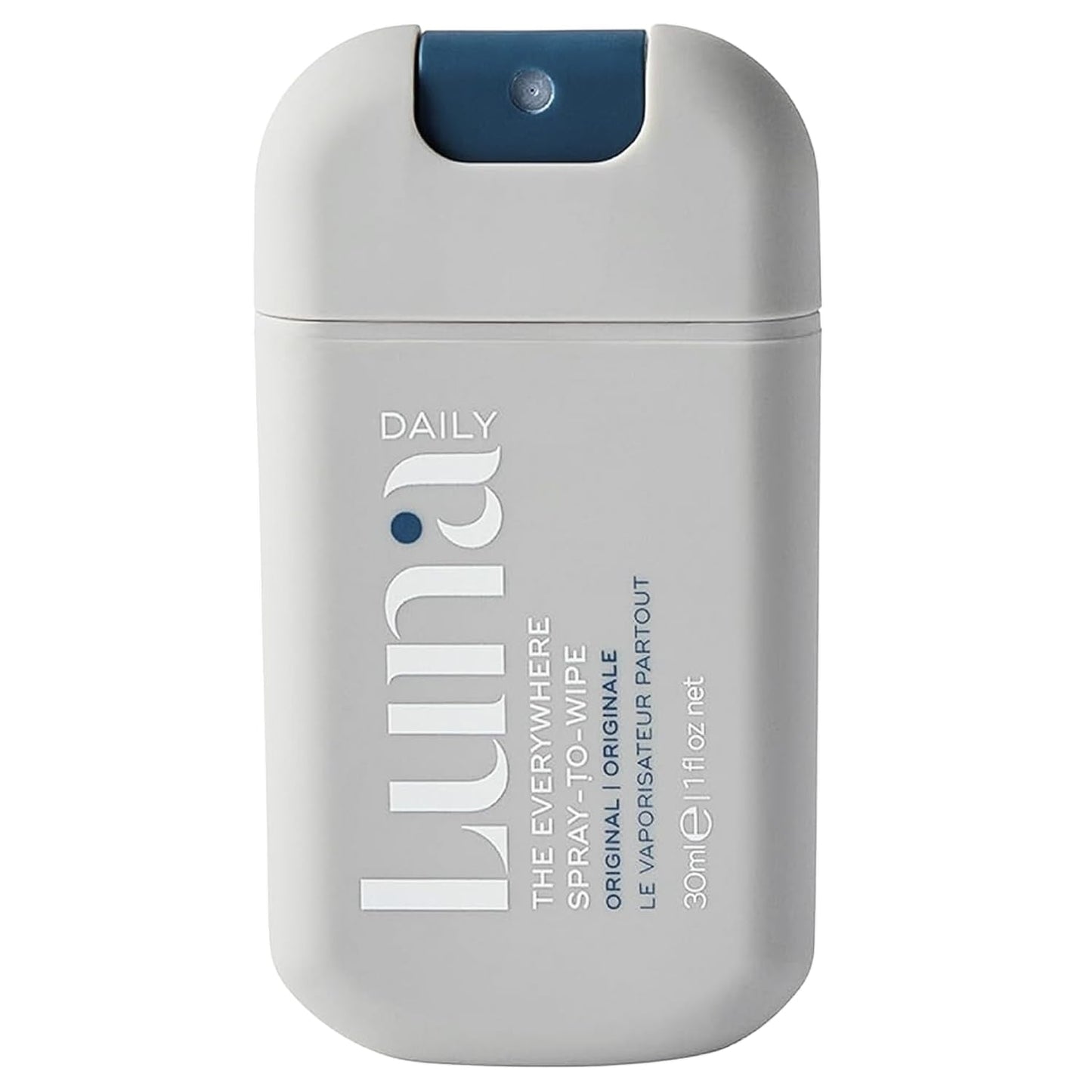 Luna Daily Mini Body Cleansing Spray | Instant Cleansing & Hydration for Feminine & Body Care | pH-Balanced & Moisturizing | Fresh Jasmine & Ylang Ylang Scent | Odor Control & Pregnancy-Safe, 30ml