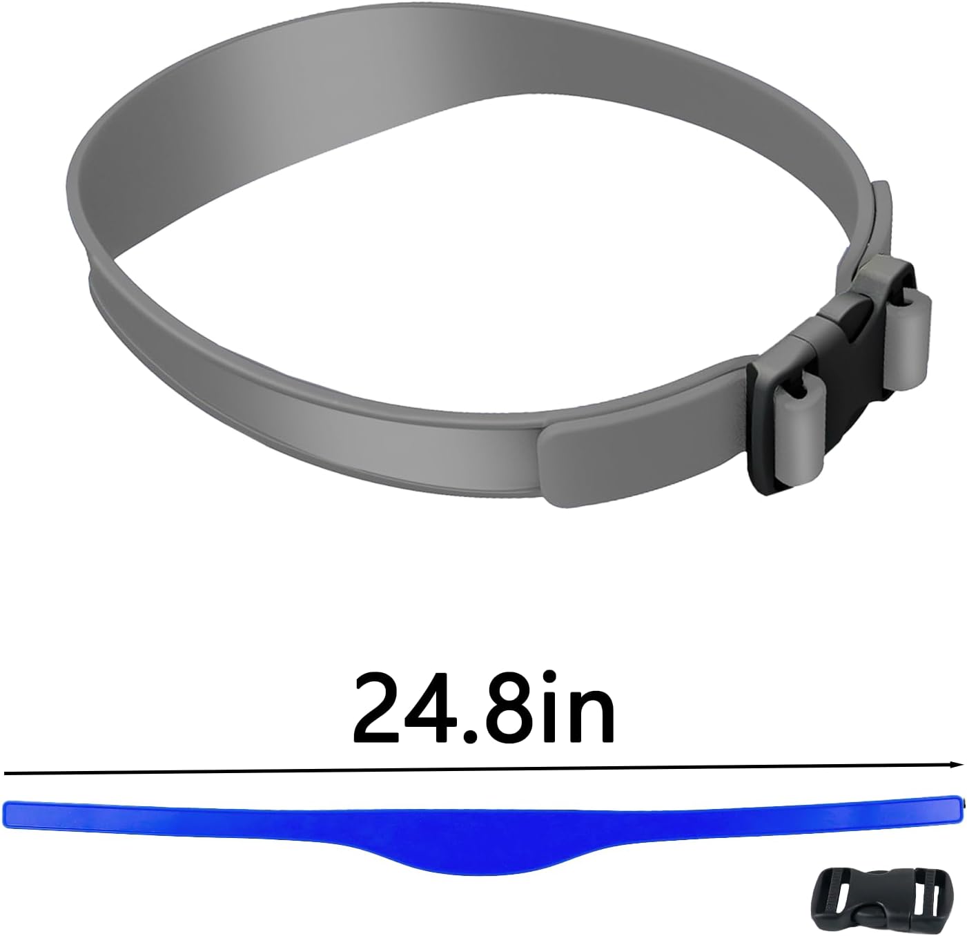 3pcs Neckline Shaving Template,Hair Trimming Guide,Diy Self Haircutting System,Adjustable Curved Silicone Haircut Band,Easy Use Tool Soft Portable,for Diy Home Haircut,Hair Cutting Guide Tool