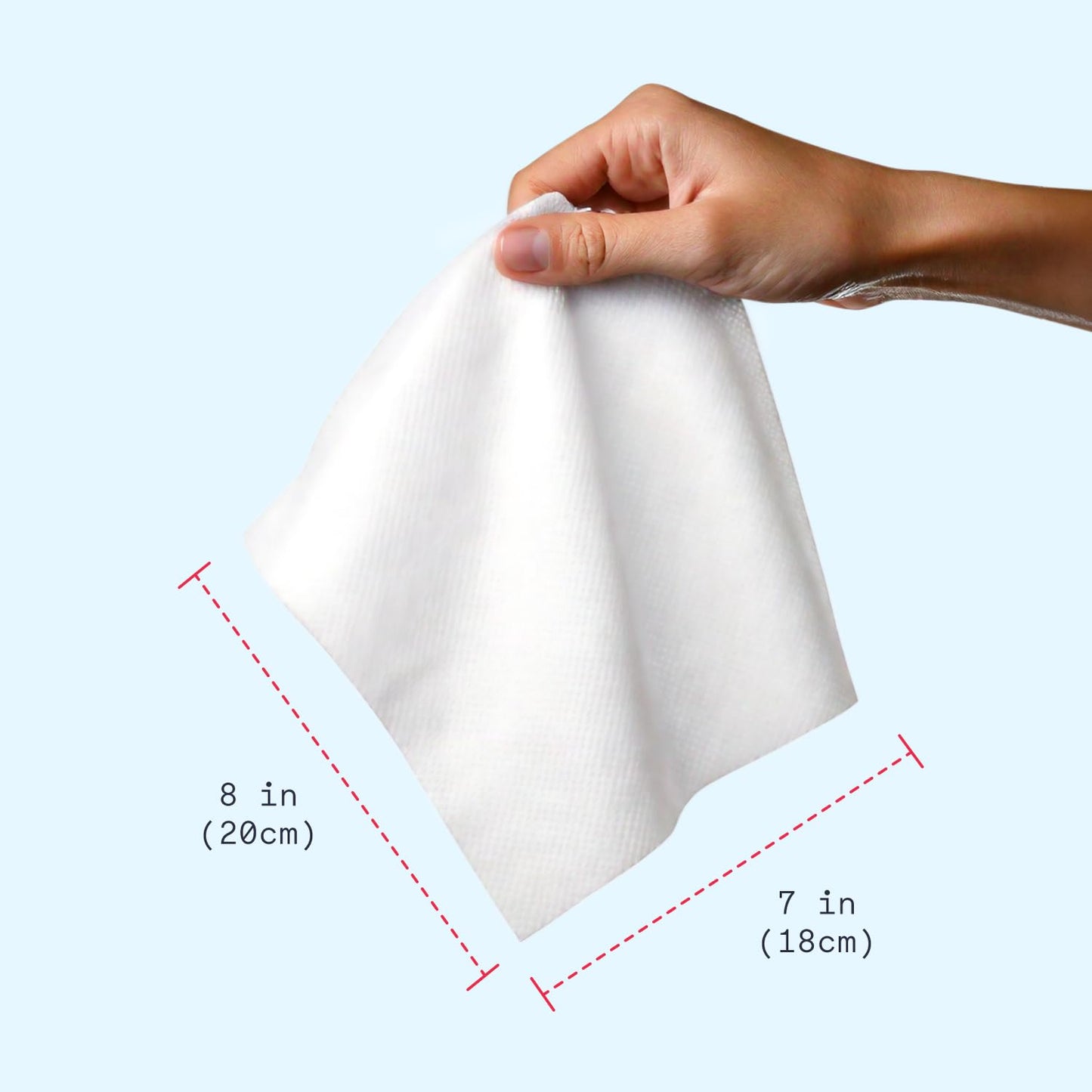 Whole Body Antiperspirant Wipes - Anti-Sweat Wipes for Body, Hands and Feet, Neutralizes Odor and Excessive Sweating, Quick-Drying and Travel-Friendly - Unscented, Pack of 3