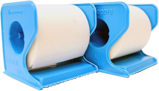 BB Micropore Surgical Tape with Dispenser 1535-2, 2 inch x 10 Yard (5cm x 9,1m),/2 Rolls Tape