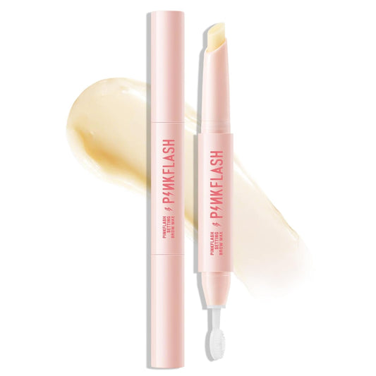 Boobeen Brow Wax, Waterproof Eyebrow Wax Styling Pencil, Eyebrow Gel,Shaping with Slanted Tip Application, Long-Lasting Hold