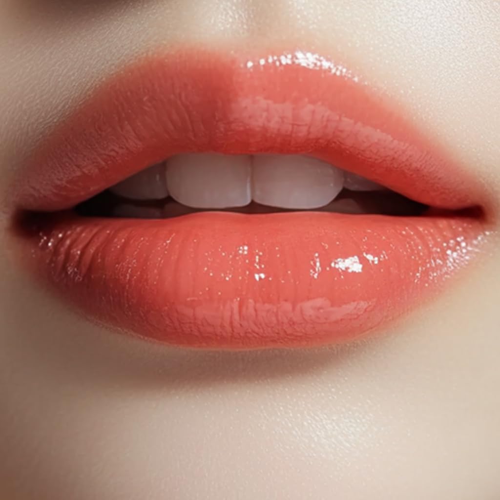 Lip Balm – Long-Lasting Hydration with Natural Color – Korean Beauty, Oasis Plant Complex, Silicone-Free, Vegan & Cruelty-Free Lip Care (003 Sunset Coral)