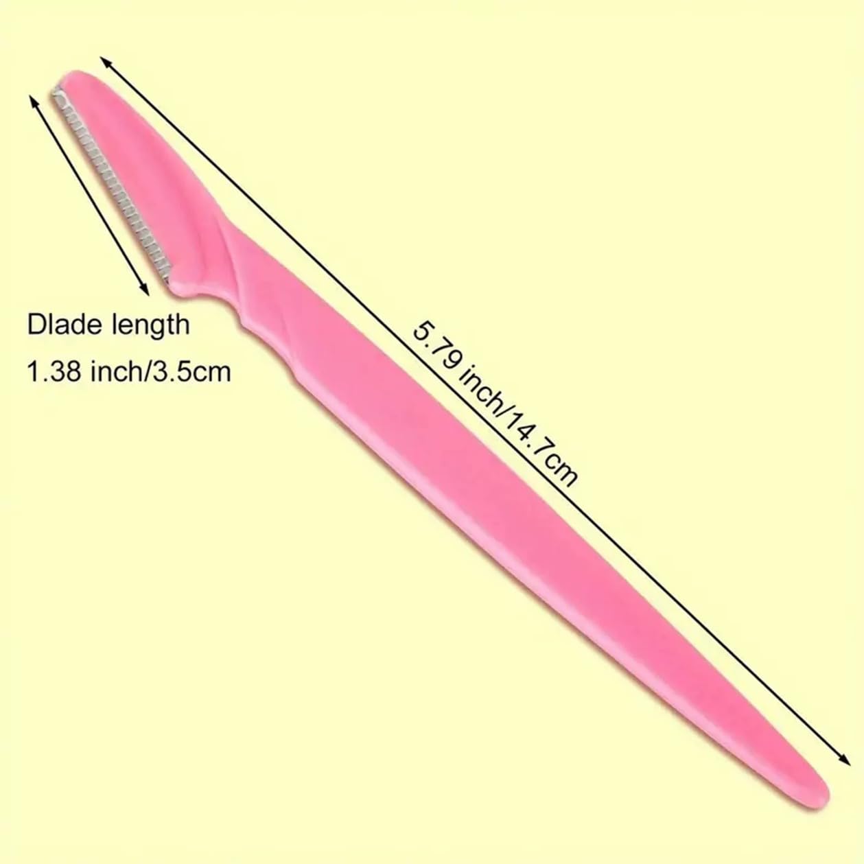 66PCS Eyebrow Razor Multipurpose Exfoliating Dermaplaning Tool for Face Facial and Eyebrow Shaper with Precision Cover for Women Men Easy to Use (66PCS)