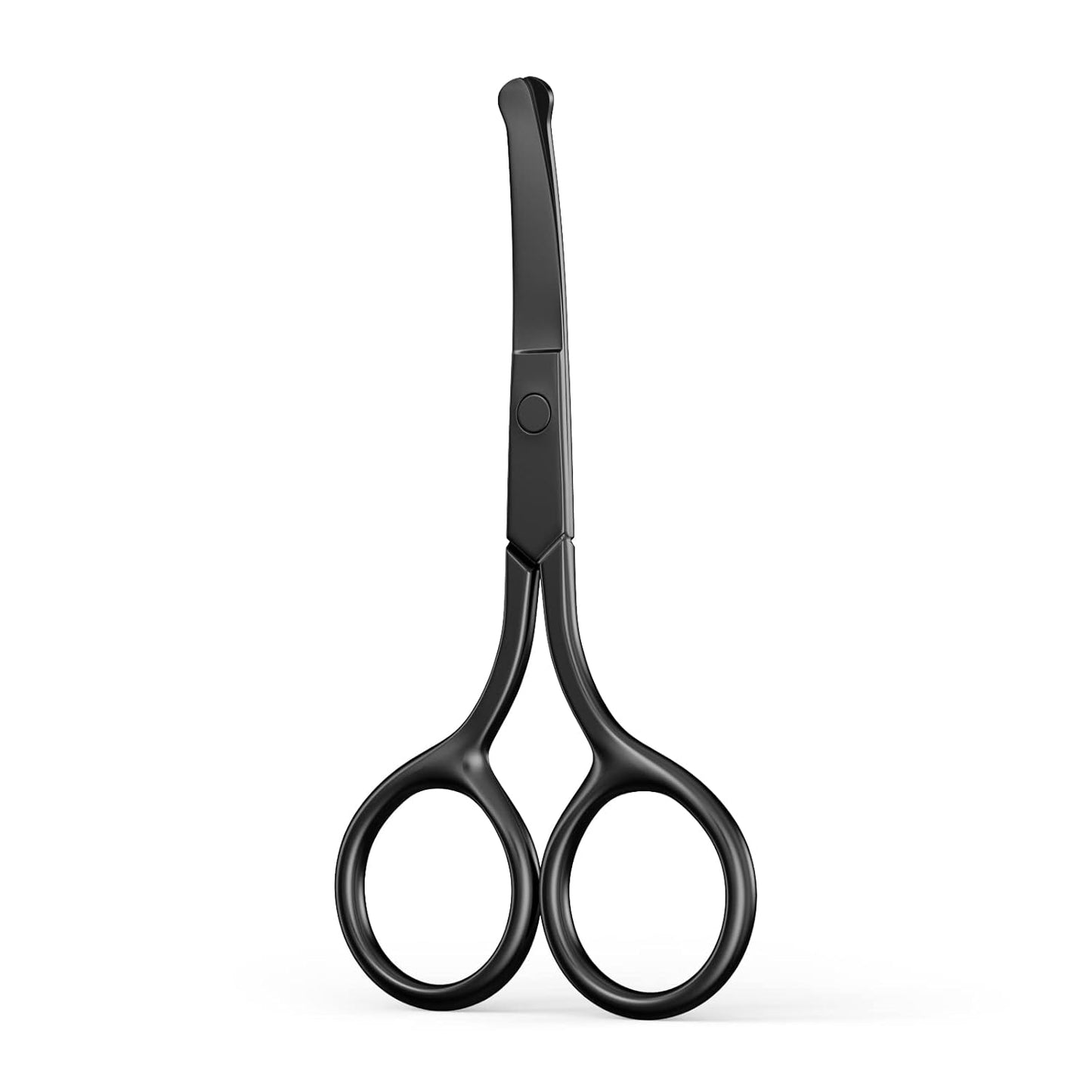 Upgraded Eyebrow Scissors, Small Round Tip Design, Professional Grooming Scissors for Hair, Eyelashes, Nose, Eyebrow Trimming, Mustache