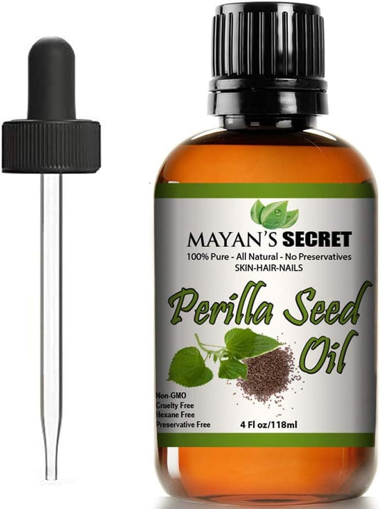 Perilla Seed Oil Omega-3 Essential Fatty Acid and Alpha-linolenic Acid for Skin