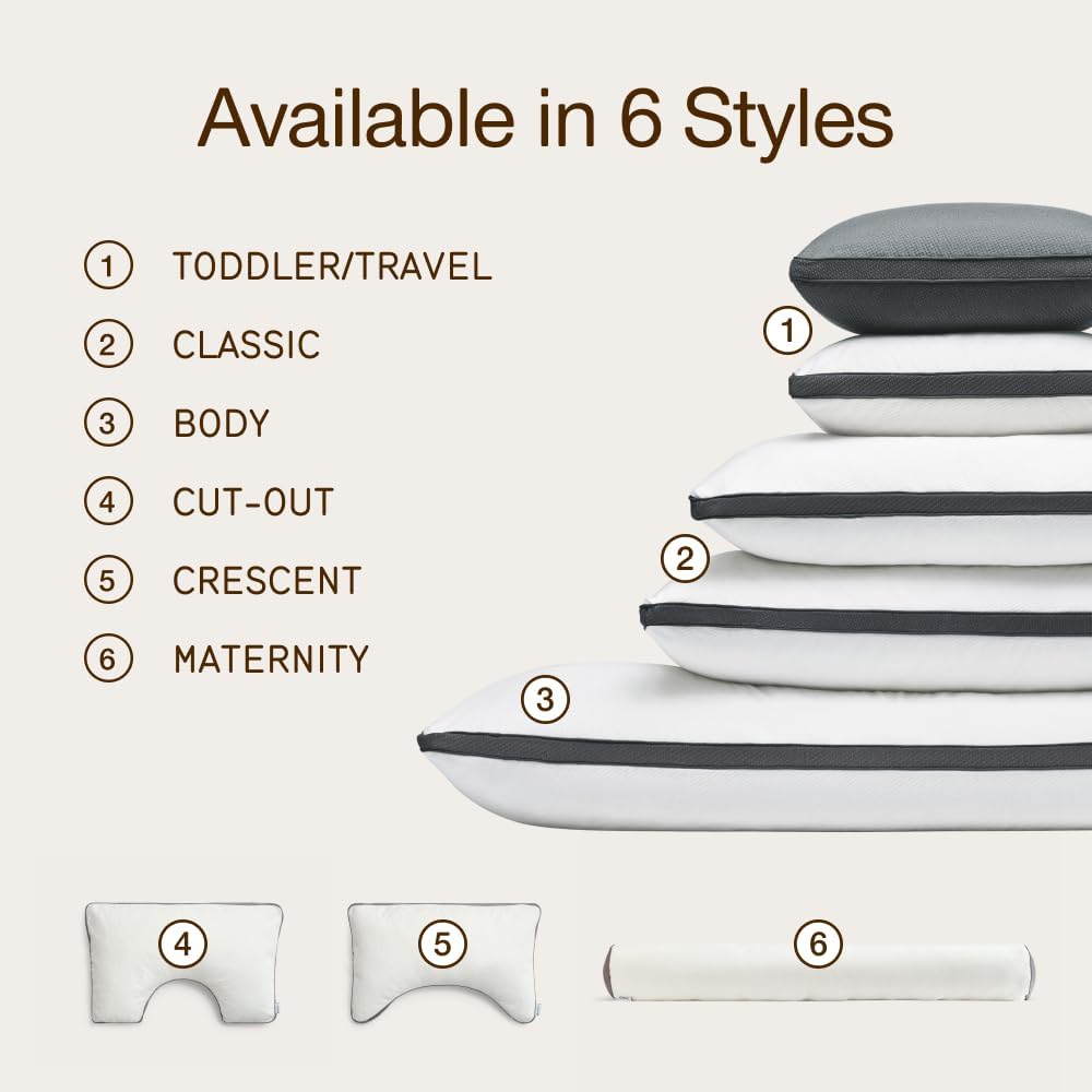 Coop Home Goods Ultra-Tech Body Pillow Protector for Memory Foam Pillows, Waterproof, Body Pillow Covers, Oeko-Tex Certified, Breathable, Zippered Covers, Machine Washable