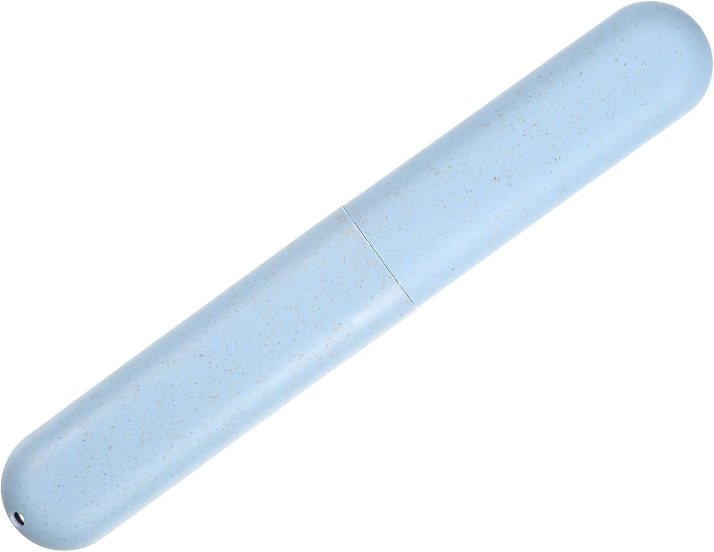 VOCOSTE 1pcs, Traveling Toothbrush Holders Case, PP Toothbrush Case for Travel Business, Blue, 8.07''x1.22''x0.83''