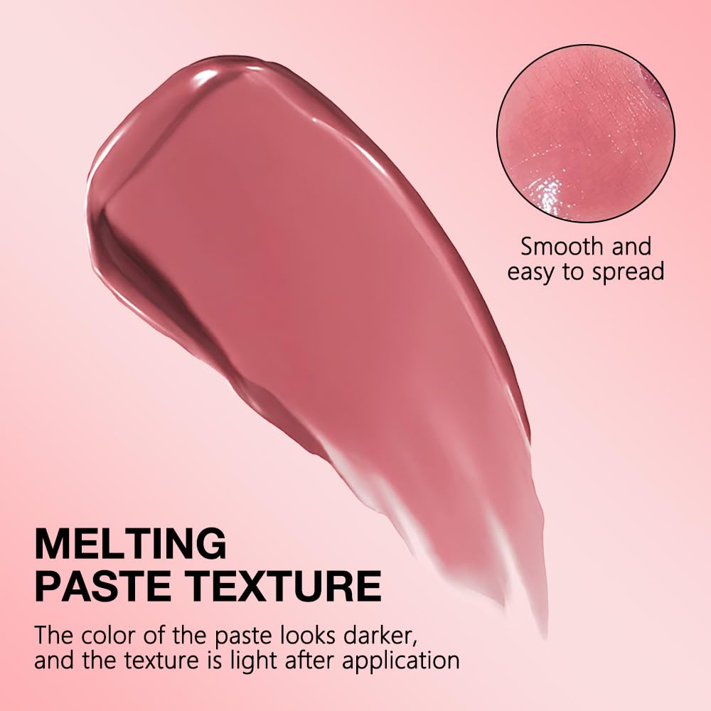 1PCS Orange Pink Honey Tinted Lip Balm Lipstain Lip Tint - Sheer Hydrating Long-Lasting Lipstick for Women All Skin Tones - Moisturizing Lip Gloss, Nourishing Lip Balm with Natural Cherry Tint