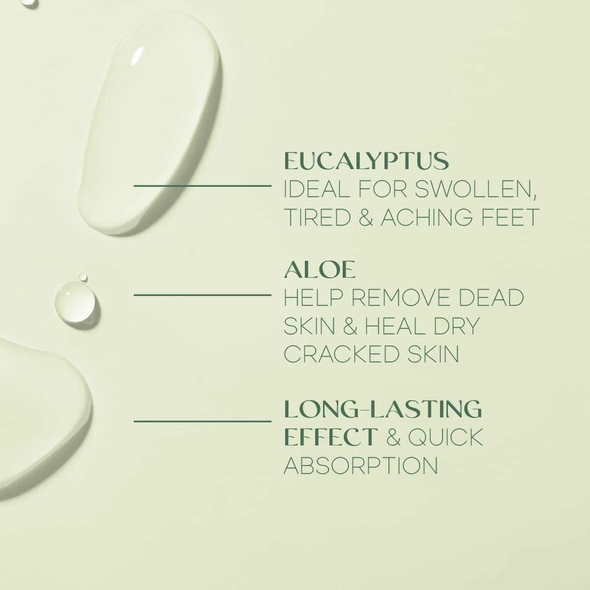 Eucalyptus & Aloe Foot Masks - Moisturizes Tired, Dry & Cracked Feet, Exfoliating & Hydrating - Dermatologist Tested Korean Skincare - Clean Beauty, Cruelty-Free - 3 Pairs