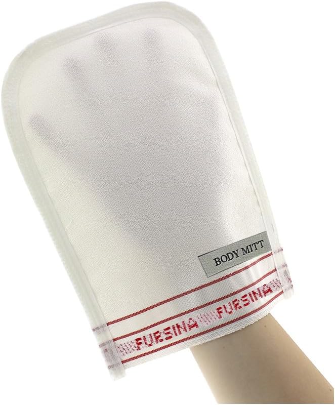 Exfoliating Glove - Turkish Hammam Mitt for Bath, Exfoliating Body Scrubber Mitt, Dead & Dry Skin Remover for Body, Great for Spray Tan Removal, Smooth Skin Surface (1 Count)