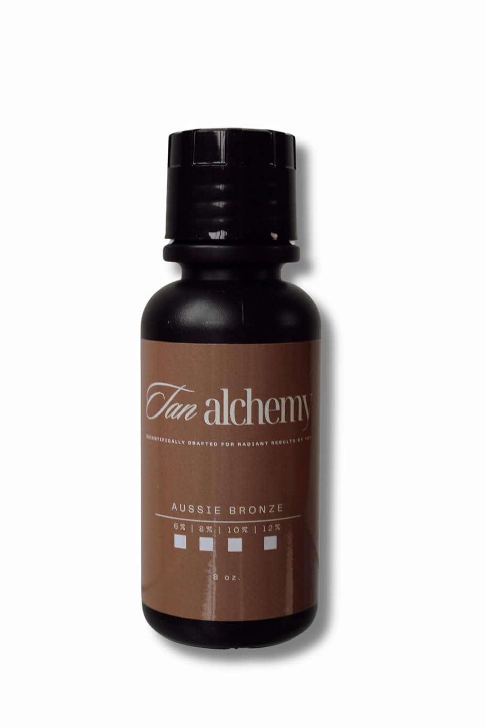 Tan Alchemy, Aussie Bronze 8 oz of 12% Dark DHA Sunless Airbrush Spray Tanning Solution