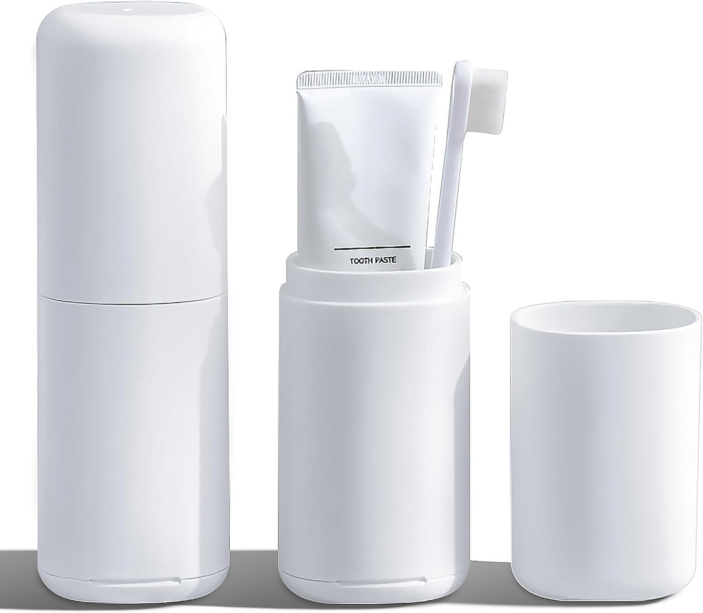 Travel Toothbrush Holder, Toothbrush Travel Case, Multifunctional Dustproof Toothbrush Cover, Portable Toothbrush Case Suitable for Business Camping Travel or Daily Use (1Pack)