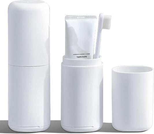 Travel Toothbrush Holder, Toothbrush Travel Case, Multifunctional Dustproof Toothbrush Cover, Portable Toothbrush Case Suitable for Business Camping Travel or Daily Use (1Pack)