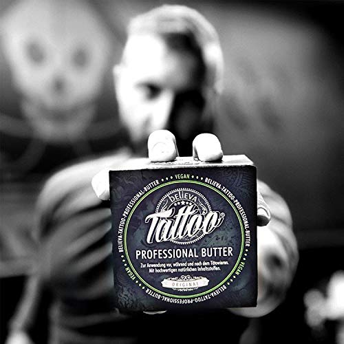 Aftercare Butter – Vegan Tattoo Care Balm for Moisturized & Nourished Skin – 8.45 oz