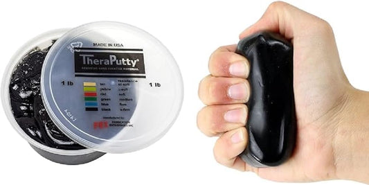 CanDo 10-1470 TheraPutty Standard Hand Exercise Putty, X-Firm, 1lb