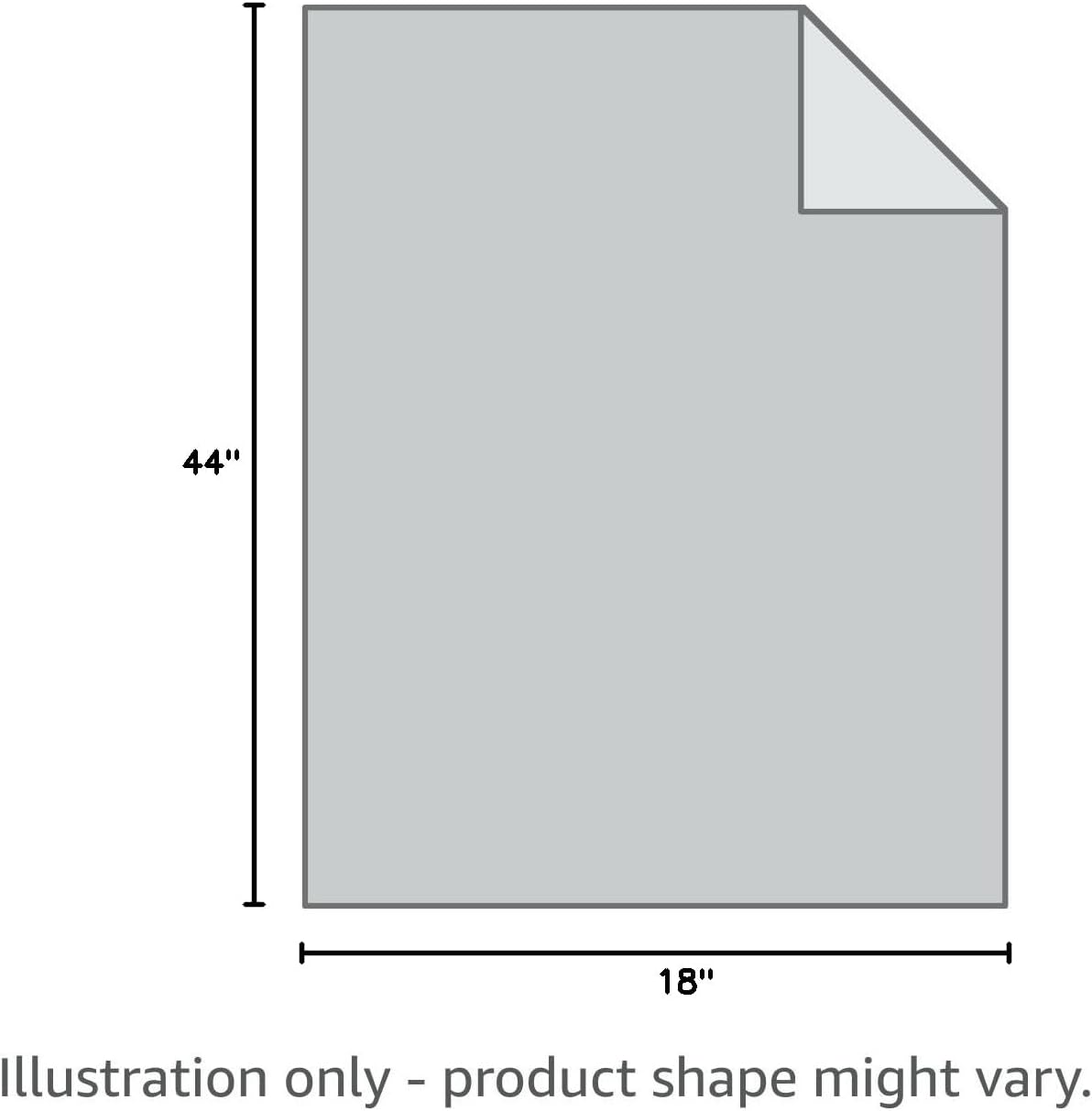 Sonoma Lavender Aromatherapy Spa Blanket Filled with Lavender Flowers and Flaxseed, Hot/Cold Microwaveable Blanket for Soothing Muscles with Removable Washable Cover (44" x 18", Angora Platinum)