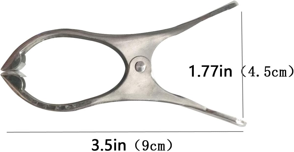 Metal ClothesPins,Row Cover Clips 20 Pack 3.5 Inch Stainless Steel Pool Towel Clips,Chair Clips for Beach Towels,Garden Clips,Greenhouse Clamps:Quilts, Blankets from Blow Away Or Decline
