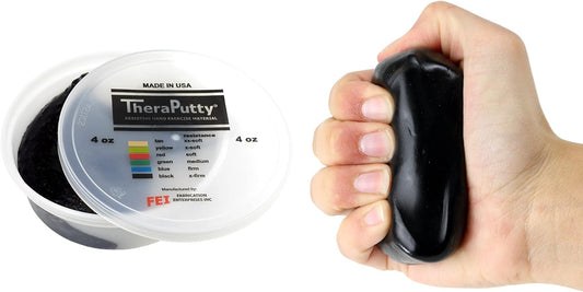 CanDo TheraPutty Standard Hand Exercise Putty For Rehabilitation, Exercises, Hand Therapy, Occupational Therapy, Hand Strengthening, Improve Motor Skills, Stress Relief