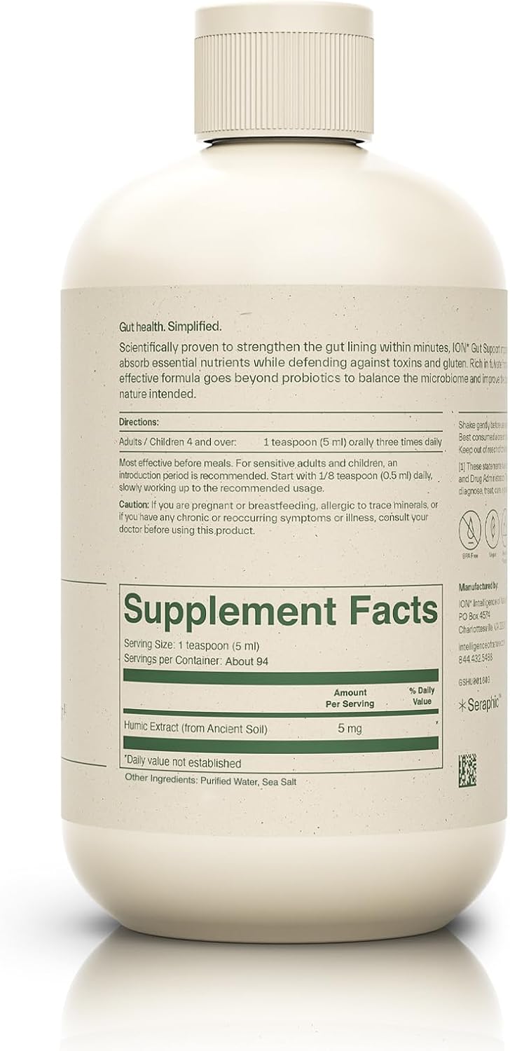 ION* Intelligence of Nature Gut Support | Promotes Digestive Wellness, Strengthens Immune Function, Alleviates Gluten Sensitivity, Enhances Mental Clarity (16 oz.)
