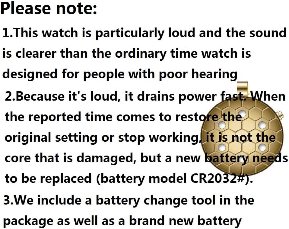 English Talking Watch Suitable for The Elderly and Visually impaired, Vintage Style, Bronze Pocket Watch,