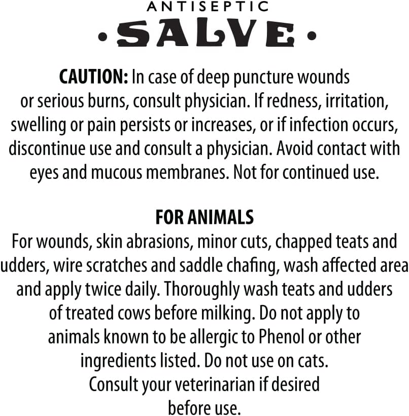 Rawleigh Antiseptic Salve Iconic Yellow Big Tin: 4.5 oz, Multi-Purpose Ointment Soothes Cuts, Bruises, Irritations, with Turpentine, Phenol, Cottonseed Oil & Paraffin, Original Formula - Pack of 12