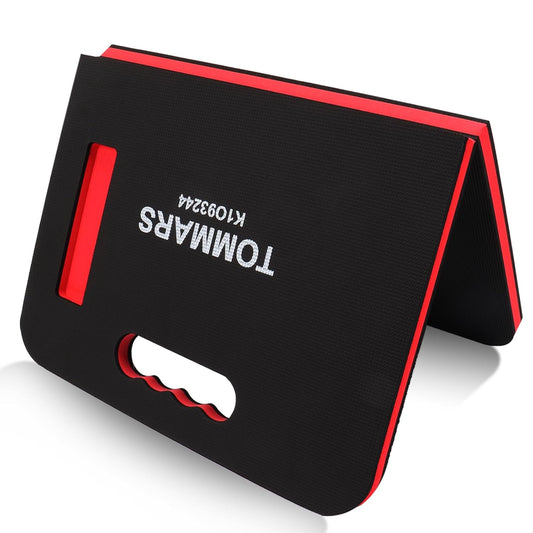 TOMMARS 0.9" Foldable Thick Kneeling Pad, 2 Fold Comfortable Foam Knee Pads Cushion Mat for Gardening, Yardwork, Workshop Repairing