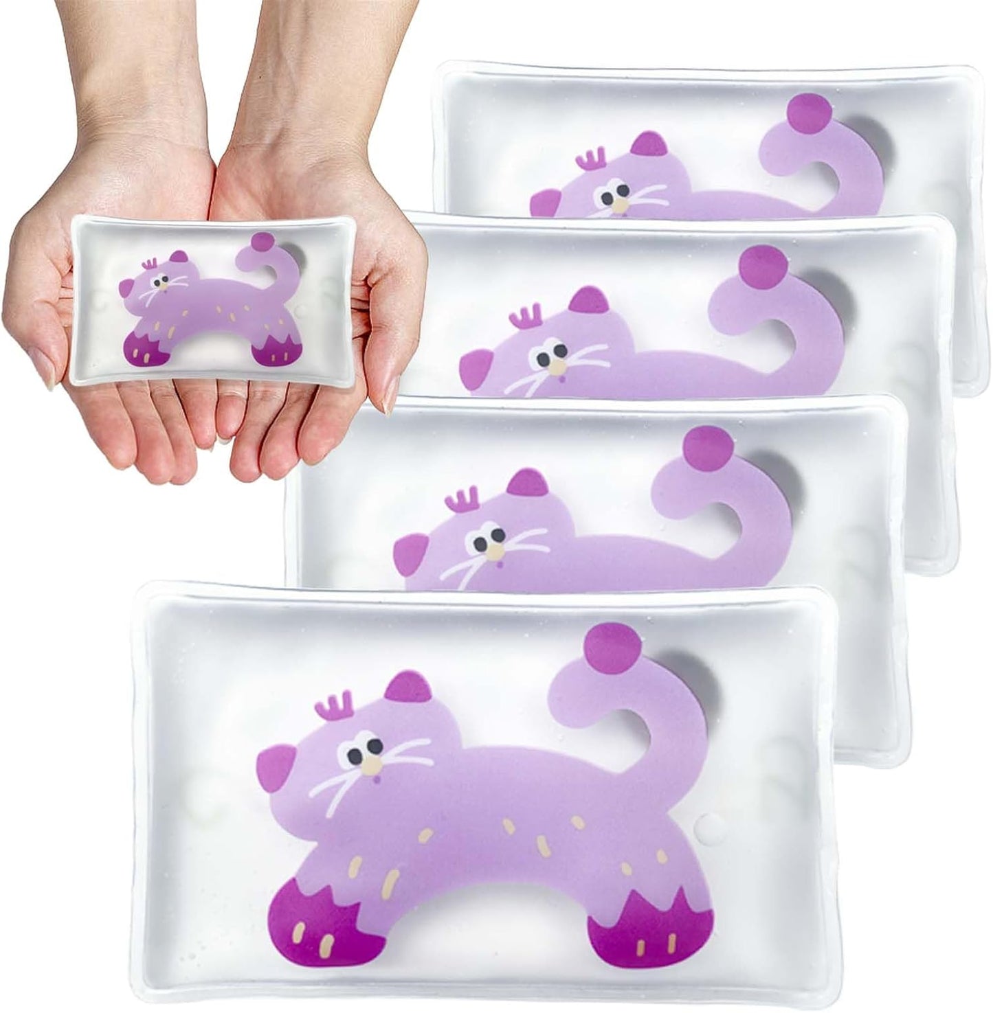 Hand Warmers Reusable, Reusable Heat Pack, Reusable Hand Warmers, Heat Packs for Hands, Heat Packs, Heat Packs for Cold Weather, Hand Click Gel Warmers, Instant Heat Packs (Pink)