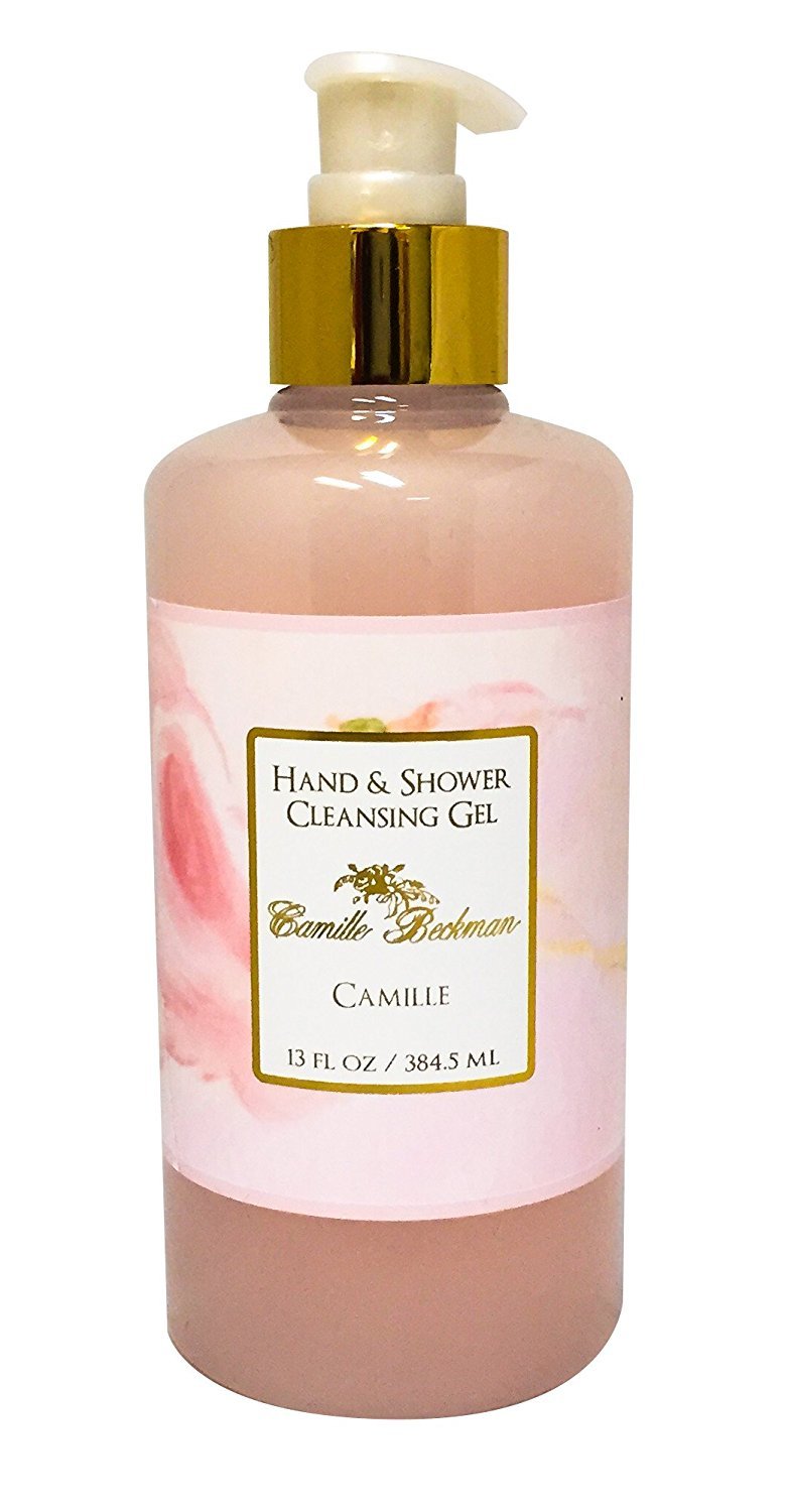 Camille Beckman Hand and Shower Cleansing Gel, Signature Camille, 13 Ounce