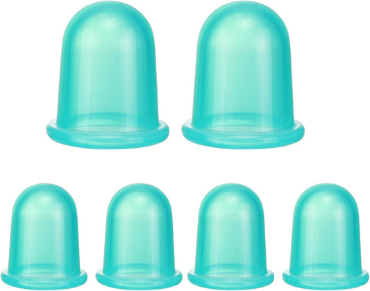 Silicone Cupping Therapy Set - Cupping Kit for Massage Therapy - Cellulite Remover Cupping Set - Anti Cellulite Cup Massager, Vacuum Suction Massage Cups for Cellulite Reduction