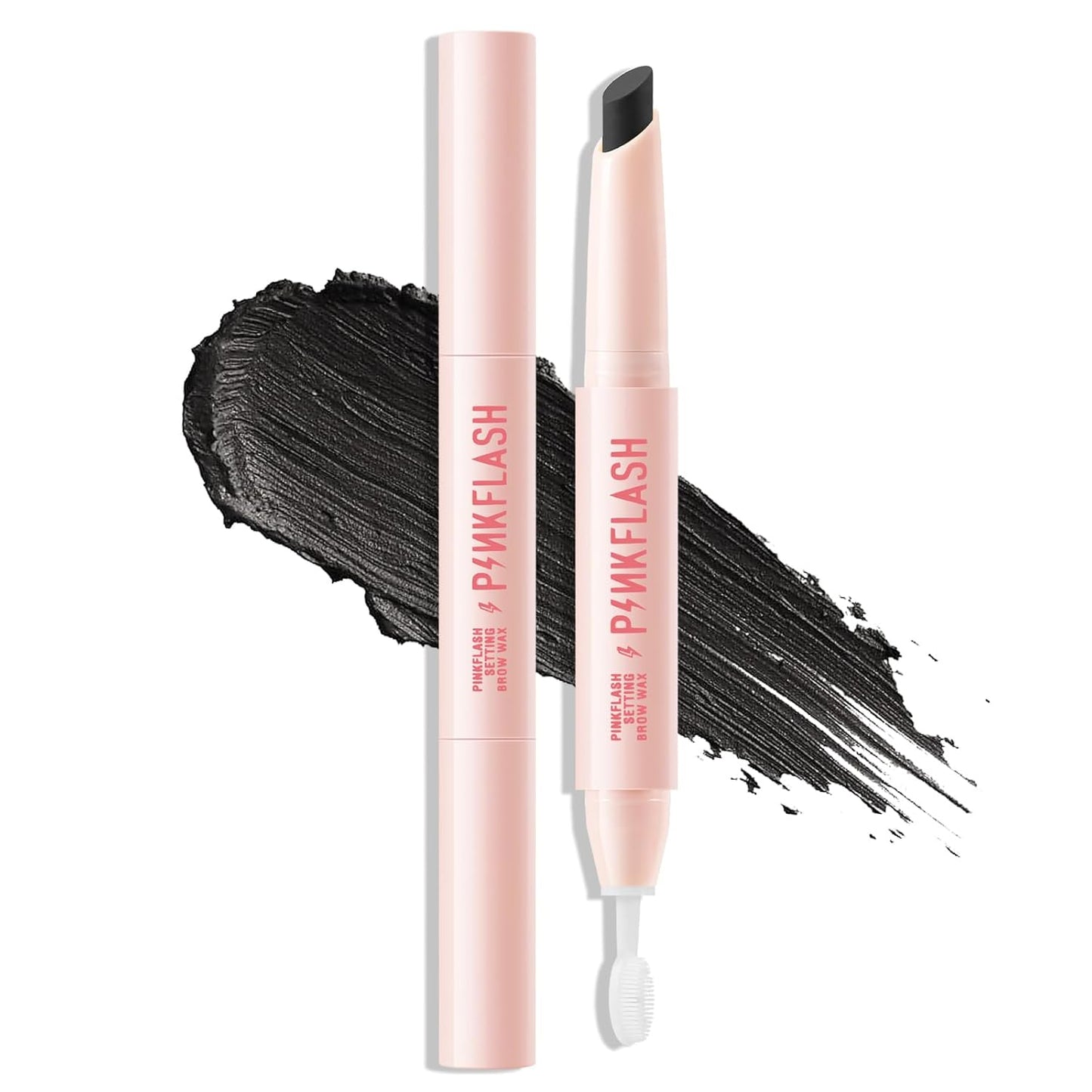 Boobeen Brow Wax, Waterproof Eyebrow Wax Styling Pencil, Eyebrow Gel,Shaping with Slanted Tip Application, Long-Lasting Hold