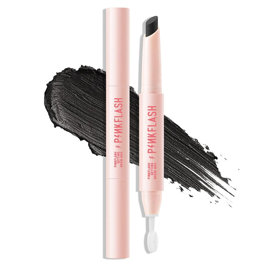 Boobeen Brow Wax, Waterproof Eyebrow Wax Styling Pencil, Eyebrow Gel,Shaping with Slanted Tip Application, Long-Lasting Hold