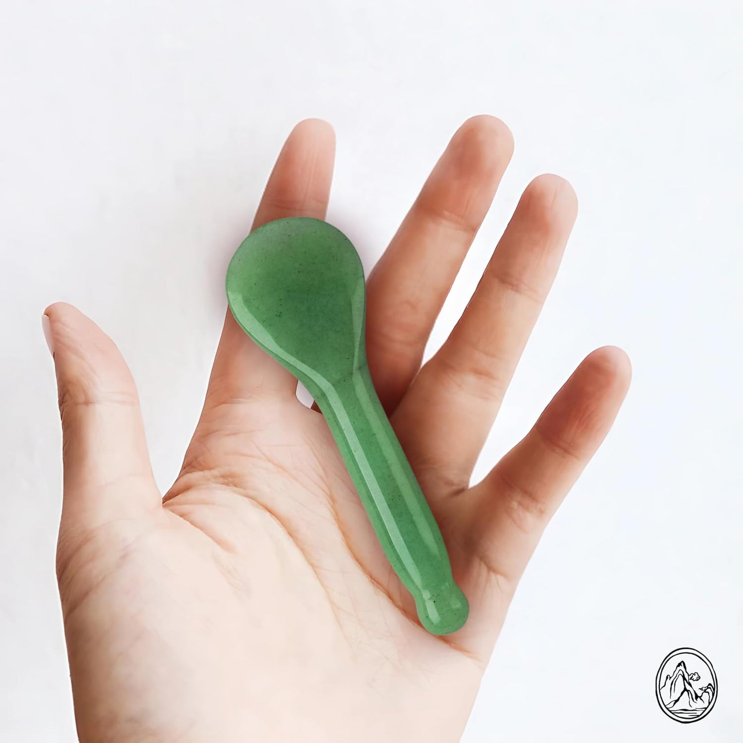 Mount Lai - The Gua Sha Facial Lifting Tool (Jade Gua Sha Spoon, Gua Sha)
