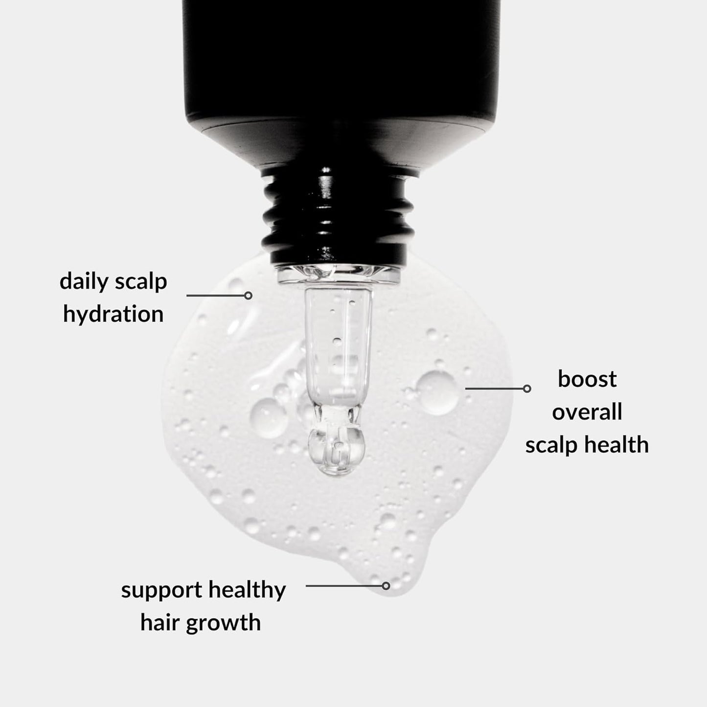 Love Ur Curls - Healthy Scalp Serum Growth Hair Activator, Turmeric & Basil Extracts for Deep Moisturizing and Thicker Full Hair, Vegan, 50mL