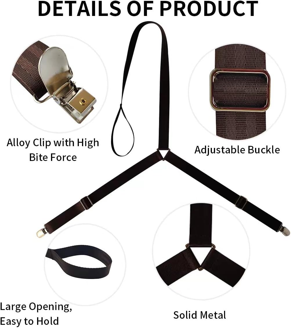 Pants Wearing Assist Clip and Pull Dressing Aids Tool Device No Need Bend for Elderly Disabled Pregnant Injuries Pants Helper(Brown)