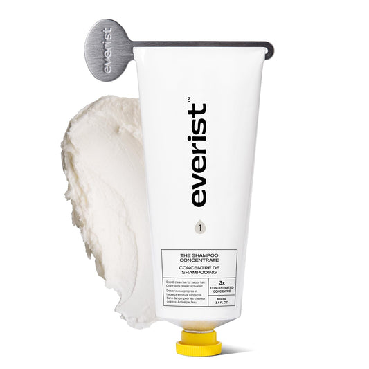 Everist The Shampoo Concentrate – Waterless Bond-Repair Cream Shampoo for All Hair Types – Glycerin & Aloe Hydration with Rosemary & Peppermint – Plant-Based, Vegan, Color-Safe - 3.4 fl oz