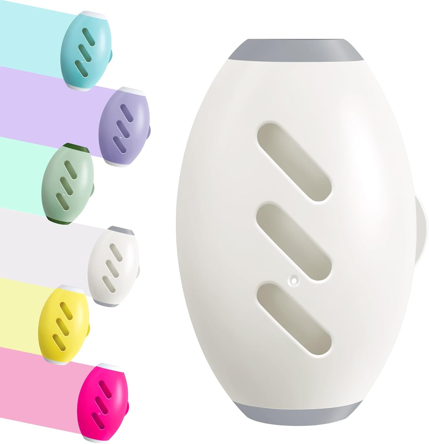 Washable Reusable Gel Lint Roller for Pet Hair,Portable Mini Dog Cat Pet Hair Remover for Clothes,Laundries ,Dust Fuzz Fur -Sticky Cleaner- Small Travel Animal Fur Removal Tool (White)