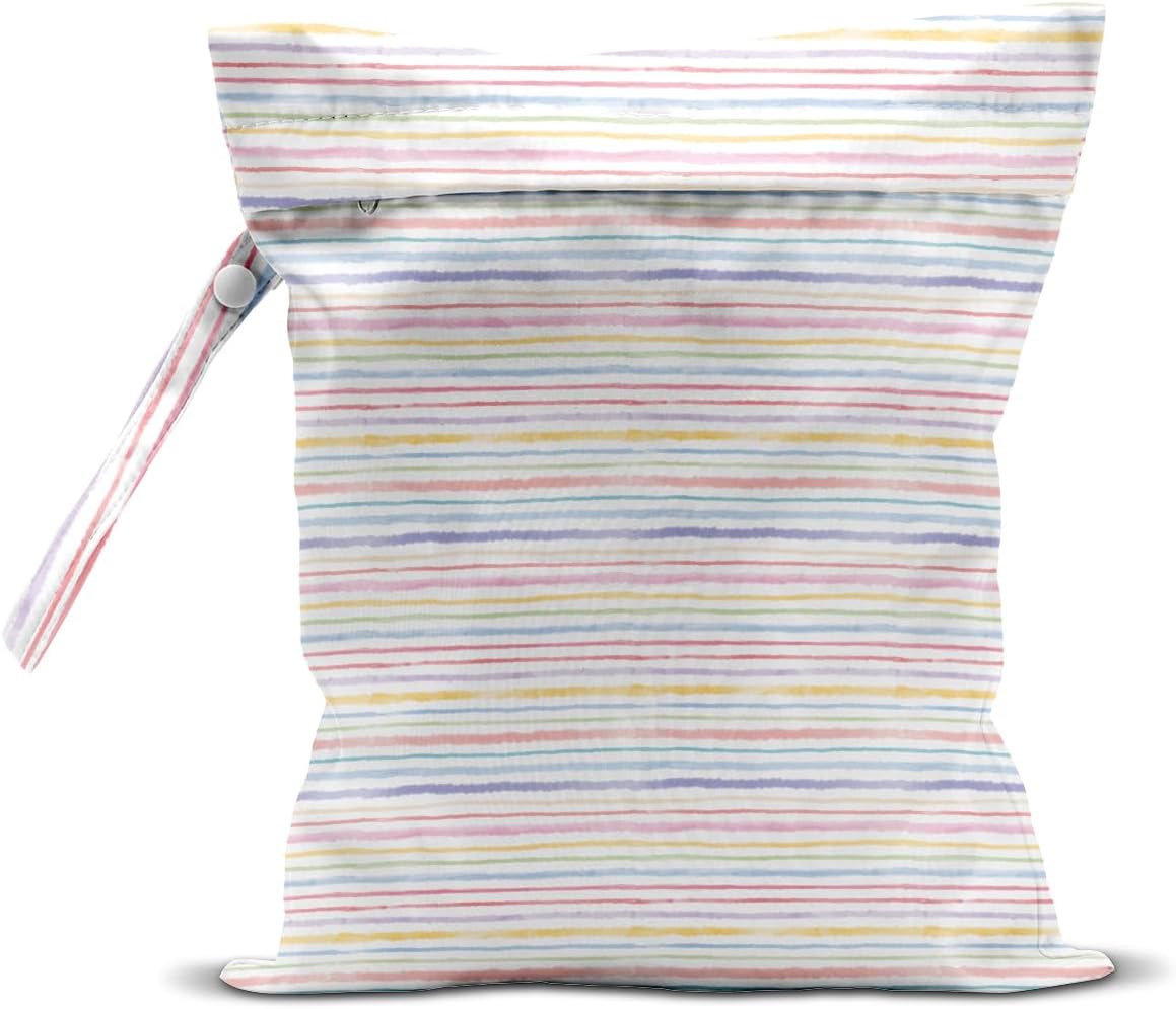 Wet Bag, Wet Dry Bag, Wet Bag for Swimsuit, Travel, Beach, Pool, Diapers, Dirty Yoga Gym Clothes, Makeup Bag, Waterproof Tropical Palm Leaves Decor Jungle Palm Leaf Favors