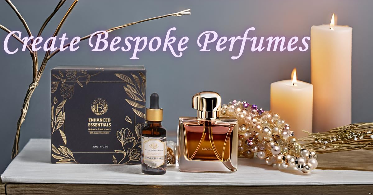 Luxurious Vanilla Essential Oil by Enhanced Essentials|with Glass Dropper|Concentrated Essential Oil for Diffusers,Skin Care,Aromatherapy,Bath,Massage,Perfume,Soap & Candle Making| 1 fl oz (30 ml)