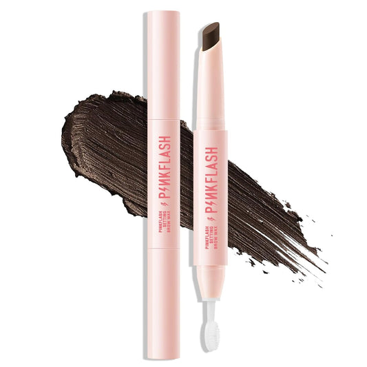 Boobeen Brow Wax, Waterproof Eyebrow Wax Styling Pencil, Eyebrow Gel,Shaping with Slanted Tip Application, Long-Lasting Hold