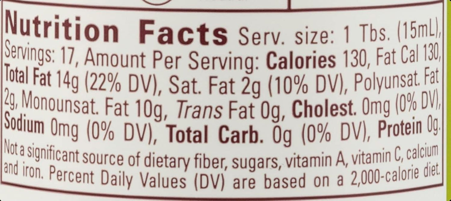 La Tourangelle, Avocado Oil, Handcrafted from Premium Avocados, Great for Cooking, as Butter Substitute, and for Skin and Hair, 8.45 fl oz
