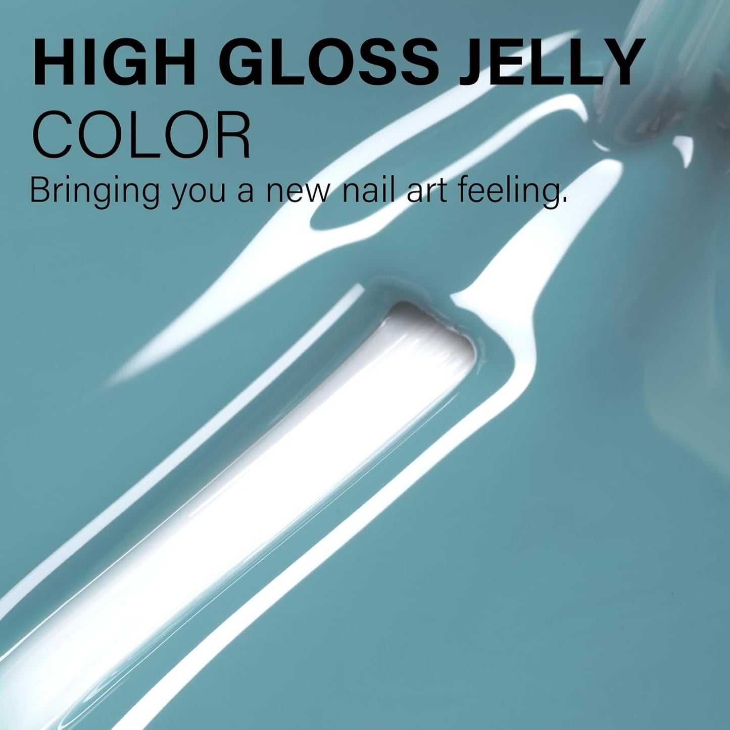 AILLSA Sheer Blue Gel Nail Polish Sky Blue Jelly Gels Polish Summer Neutral Nude Nail Polish Long Lasting Translucent Natural Color Soak Off U V Gel Nails for Nail Art DIY at Home 0.51 Fl Oz /GB71